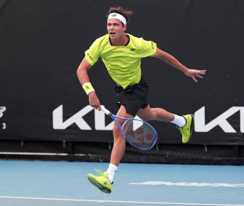 Daniel Altmaier (GER), Australian Open 2023, Melbourne Park, Melbourne, Victoria, Australia. Copyright: xJuergenxHasenkopfx