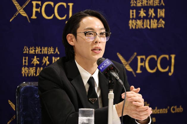 January 19, 2026, Tokyo, Japan - Japanese Ski jumping, Skispringen, Ski, nordisch gold medalist Ryoyu Kobayashi speaks at the Foreign Correspondents Club of Japan in Tokyo on Monday, January 19, 2026. Kobayashi is heading to this year s Milan-Cortina Winter Olympics in Italy. (photo by Yoshio Tsunoda AFLO) Noxthirdxpartyxsales  aflo_316632554