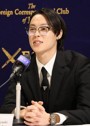 January 19, 2026, Tokyo, Japan - Japanese Ski jumping, Skispringen, Ski, nordisch gold medalist Ryoyu Kobayashi speaks at the Foreign Correspondents Club of Japan in Tokyo on Monday, January 19, 2026. Kobayashi is heading to this year s Milan-Cortina Winter Olympics in Italy. (photo by Yoshio Tsunoda AFLO) Noxthirdxpartyxsales  aflo_316632599