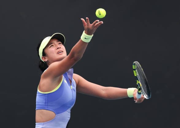 Alexandra Eala (PHI), Australian Open 2026, Melbourne Park, Melbourne, Victoria, Australia., Copyright: xJuergenxHasenkopfx