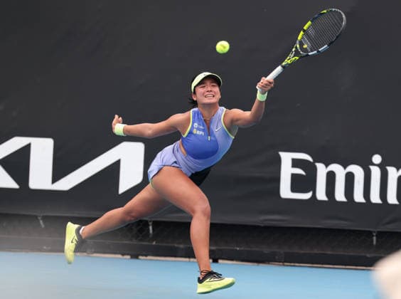 Alexandra Eala (PHI), Australian Open 2026, Melbourne Park, Melbourne, Victoria, Australia., Copyright: xJuergenxHasenkopfx