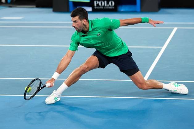 Novak Djokovic during his first round match Australian Open tennis tournament, Day Two, Melbourne Park, Australia - 19 Jan 2026Melbourne Melbourne Park Victoria (VIC) Australia  Copyright: xRachelxBach Shutterstockx 16303002fn