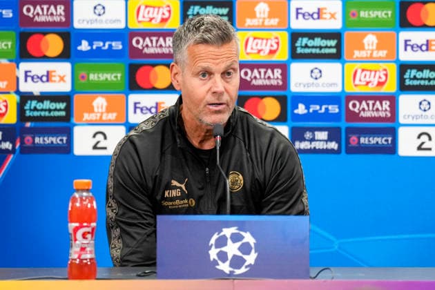 Football, press conference with Bodo Glimt Bodo 20260119 Bodo Glimts coach Kjetil Knutsen during a press conference with Bodo Glimt at Aspmyra stadium before the Champions League football match against Manchester city Photo Fredrik Varfjell NTB Bodo Norway EDITORIAL USE ONLY RESTRICTED USE FOR BETTING COMPANIES  Copyright: xFredrikxVarfjellx xNTBx