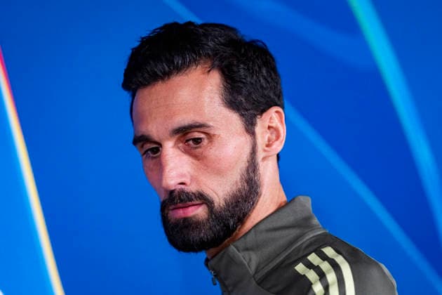 Real Madrid C.F. Training Session And press conference, PK, Pressekonferenz - UEFA Champions League 2025 26 League Phase MD7 Alvaro Arbeloa, head coach of Real Madrid, is seen arriving at the Press Conference ahead of the UEFA Champions League 2024 25 match against AS Monaco at Ciudad Real Madrid on January 19, 2026 in Madrid, Spain. Valdebebas Ciudad Real Madrid Madrid Spain Copyright: xAlbertoxGardinx AGardin_20260119_Foot_Champ_ReaMad_Press_0925