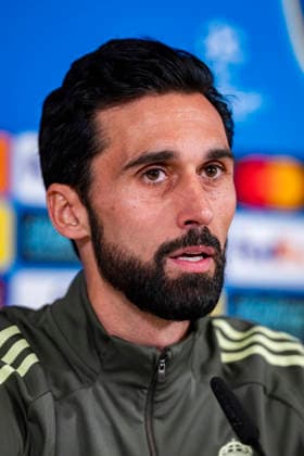 Real Madrid C.F. Training Session And press conference, PK, Pressekonferenz - UEFA Champions League 2025 26 League Phase MD7 Alvaro Arbeloa, head coach of Real Madrid, is seen speaking at the Press Conference ahead of the UEFA Champions League 2024 25 match against AS Monaco at Ciudad Real Madrid on January 19, 2026 in Madrid, Spain. Valdebebas Ciudad Real Madrid Madrid Spain Copyright: xAlbertoxGardinx AGardin_20260119_Foot_Champ_ReaMad_Press_0927