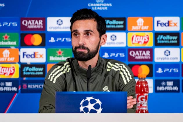 Real Madrid C.F. Training Session And press conference, PK, Pressekonferenz - UEFA Champions League 2025 26 League Phase MD7 Alvaro Arbeloa, head coach of Real Madrid, is seen speaking at the Press Conference ahead of the UEFA Champions League 2024 25 match against AS Monaco at Ciudad Real Madrid on January 19, 2026 in Madrid, Spain. Valdebebas Ciudad Real Madrid Madrid Spain Copyright: xAlbertoxGardinx AGardin_20260119_Foot_Champ_ReaMad_Press_0945