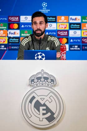 Real Madrid C.F. Training Session And press conference, PK, Pressekonferenz - UEFA Champions League 2025 26 League Phase MD7 Alvaro Arbeloa, head coach of Real Madrid, is seen speaking at the Press Conference ahead of the UEFA Champions League 2024 25 match against AS Monaco at Ciudad Real Madrid on January 19, 2026 in Madrid, Spain. Valdebebas Ciudad Real Madrid Madrid Spain Copyright: xAlbertoxGardinx AGardin_20260119_Foot_Champ_ReaMad_Press_0950