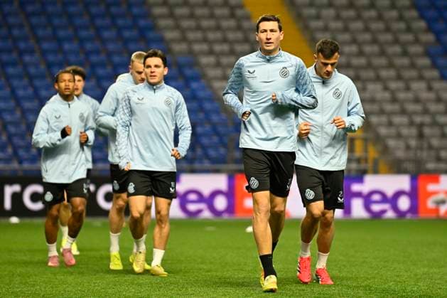 Kairat Almaty v Club Brugge - UEFA Champions League Media Activities 19 01 2026 ASTANA, KAZACHSTAN - JANUARY 19 : Vanaken Hans midfielder of Club Brugge pictured during a training session ahead of the UEFA Champions League 2025 26 League Phase MD7 match between Kairat Almaty and Club Brugge on January 19, 2026 in Astana, Kazachstan, 19 01 2026 Astana Kazachstan  Copyright: xJanxDexMeuleneirx