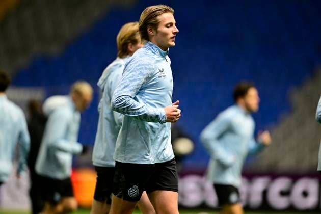 Kairat Almaty v Club Brugge - UEFA Champions League Media Activities 19 01 2026 ASTANA, KAZACHSTAN - JANUARY 19 : Vermant Romeo forward of Club Brugge pictured during a training session ahead of the UEFA Champions League 2025 26 League Phase MD7 match between Kairat Almaty and Club Brugge on January 19, 2026 in Astana, Kazachstan, 19 01 2026 Astana Kazachstan  Copyright: xJanxDexMeuleneirx