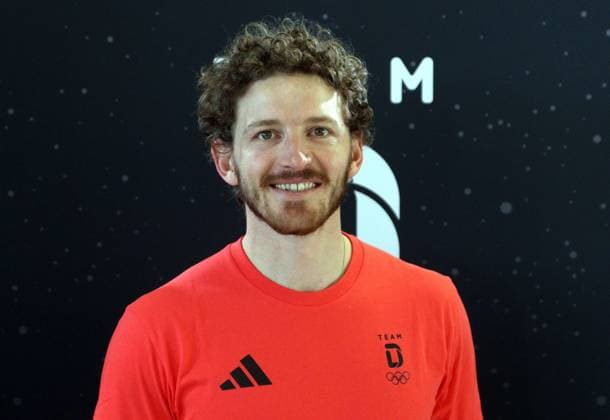 MUENCHEN, GERMANY- JANUARY 19: Linus Strasser (Alpine skiing) at the Team Germany kit fitting for the Milano Cortina 2026 Olympic Games, Olympische Spiele, Olympia, OS on January 19, 2026 in Munich, Germany. Bavaria Germany Copyright: xPhotographer:xNilsxKoepkex