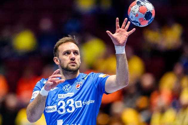260119 Luka Cindric of Croatia during the EHF European Handball Championship preliminary round match between the Netherlands and Croatia on January 19, 2026 in Malmö. Photo: Petter Arvidson BILDBYRAN kod PA PA1126 handball handboll handball handbolls-em 2026 nederländerna netherlands croatia kroatien ehf european handball championship bbeng grappa33 Copyright: PETTERxARVIDSON BB260119PA011