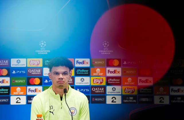 Football, press conference with Manchester City Bodo 20260119 Manchester Citys Nico O Reilly during a press conference before the Champions League match against Bodo Glimt at Aspmyra Stadium on Tuesday Photo Fredrik Varfjell NTB Bodo Norway EDITORIAL USE ONLY RESTRICTED USE FOR BETTING COMPANIES  Copyright: xFredrikxVarfjellx xNTBx