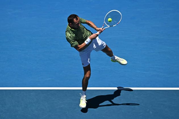 2026 Australian Open - Melbourne Daniil Medvedev (RUS) during his first round match at the 2026 Australian Open at Melbourne Park in Melbourne, AUSTRALIA, on January 19, 2026. Photo by Corinne Dubreuil ABACAPRESS.COM Melbourne Australia  Copyright: xDubreuilxCorinne ABACAx