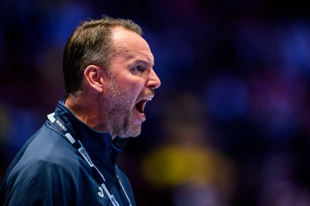 260119 Coach Dagur Sigurdsson of Croatia during the EHF European Handball Championship preliminary round match between the Netherlands and Croatia on January 19, 2026 in Malmö. Photo: Petter Arvidson BILDBYRAN kod PA PA1126 handball handboll handball handbolls-em 2026 nederländerna netherlands croatia kroatien ehf european handball championship bbeng grappa33 Copyright: PETTERxARVIDSON BB260119PA056