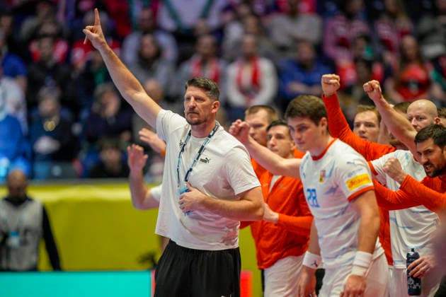 European Handball Championship, Czech Republic Ukraine Baerum 20260119 Czech Republic coach Daniel KubeÅ¡ during the European Championship handball match between the Czech Republic and Ukraine in Unity arena Photo Stian Lysberg Solum NTB Baerum Norway EDITORIAL USE ONLY RESTRICTED USE FOR BETTING COMPANIES  Copyright: xStianxLysbergxSolumx xNTBx