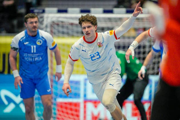 European Handball Championship, Czech Republic Ukraine Baerum 20260119 Czech Republic s Jonas Josef during the European Championship handball match between the Czech Republic and Ukraine in Unity arena Photo Stian Lysberg Solum NTB Baerum Norway EDITORIAL USE ONLY RESTRICTED USE FOR BETTING COMPANIES  Copyright: xStianxLysbergxSolumx xNTBx