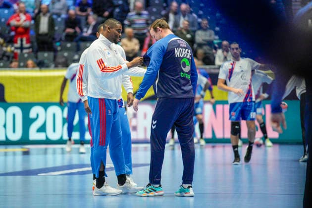 European Handball Championship, France Norway Baerum 20260119 Norway s Sander Sagosen before the European Championship handball match between France and Norway in Unity arena Photo Stian Lysberg Solum NTB Baerum Norway EDITORIAL USE ONLY RESTRICTED USE FOR BETTING COMPANIES  Copyright: xStianxLysbergxSolumx xNTBx