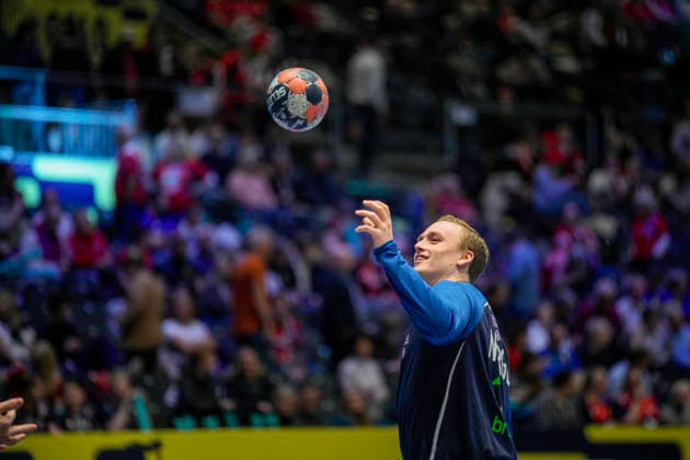 European Handball Championship, France Norway Baerum 20260119 Norway s Tobis Grondahl before the European Championship handball match between France and Norway in Unity arena Photo Stian Lysberg Solum NTB Baerum Norway EDITORIAL USE ONLY RESTRICTED USE FOR BETTING COMPANIES  Copyright: xStianxLysbergxSolumx xNTBx
