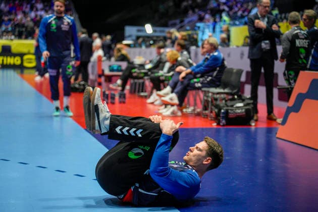 European Handball Championship, France Norway Baerum 20260119 Norway s Torbjorn Bergerud before the European Championship handball match between France and Norway in Unity arena Photo Stian Lysberg Solum NTB Baerum Norway EDITORIAL USE ONLY RESTRICTED USE FOR BETTING COMPANIES  Copyright: xStianxLysbergxSolumx xNTBx