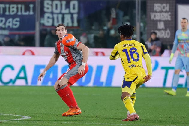 CALCIO - Serie A - US Cremonese vs Hellas Verona FC Federico Baschirotto of US Cremonese during the match of 21th day of the Serie A Championship between US Cremonese vs Hellas Verona FC at the Giovanni Zini Stadium on 19 January 2026 in Cremona, CR. Cremona Italy  Copyright: xIPAxSport ABACAx
