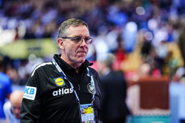 Alfred Gislason (Deutschland, Trainer) DEN, Deutschland vs. Spanien, Handball, EHF Europameisterschaft 2026, Gruppe A, Spieltag 3, 19.01.2026 DEN, Deutschland vs. Spanien, Handball, EHF Europameisterschaft 2026, Gruppe A, Spieltag 3, 19.01.2026 Herning *** Alfred Gislason Germany, Coach DEN, Germany vs Spain, Handball, EHF European Championship 2026, Group A, Matchday 3, 19 01 2026 DEN, Germany vs Spain, Handball, EHF European Championship 2026, Group A, Matchday 3, 19 01 2026 Herning Copyright: xEibner-Pressefoto MarcelxvonxFehrnx EP_MFN