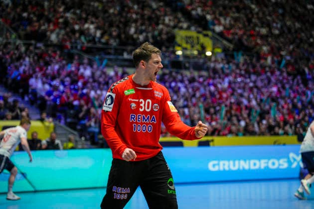 European Handball Championship 2026 France Norway Baerun 20260119 Norway s goalkeeper Torbjorn Bergerud during the European Championship handball match between France and Norway in Unity arena Photo Stian Lysberg Solum NTB Baerun Norway EDITORIAL USE ONLY RESTRICTED USE FOR BETTING COMPANIES  Copyright: xStianxLysbergxSolumx xNTBx
