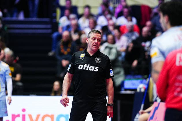 Alfred Gislason (Deutschland, Trainer) DEN, Deutschland vs. Spanien, Handball, EHF Europameisterschaft 2026, Gruppe A, Spieltag 3, 19.01.2026 DEN, Deutschland vs. Spanien, Handball, EHF Europameisterschaft 2026, Gruppe A, Spieltag 3, 19.01.2026 Herning Copyright: xEibner-Pressefoto MarcelxvonxFehrnx EP_MFN