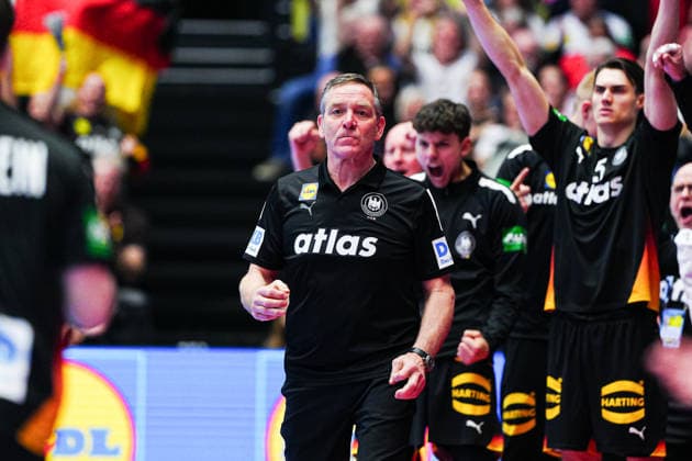 Alfred Gislason (Deutschland, Trainer) DEN, Deutschland vs. Spanien, Handball, EHF Europameisterschaft 2026, Gruppe A, Spieltag 3, 19.01.2026 DEN, Deutschland vs. Spanien, Handball, EHF Europameisterschaft 2026, Gruppe A, Spieltag 3, 19.01.2026 Herning Copyright: xEibner-Pressefoto MarcelxvonxFehrnx EP_MFN