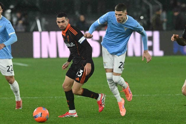 Lucas Da Cunha of Como 1907 +c33 2+ during the Serie A Enilive match between SS Lazio vs Como 1907 at Olimpico stadium  Copyright: xAgostinoxGemito IPAxSportx xipa-agency.netx xx IPA_70301750 IPA_Agency_IPA70301750