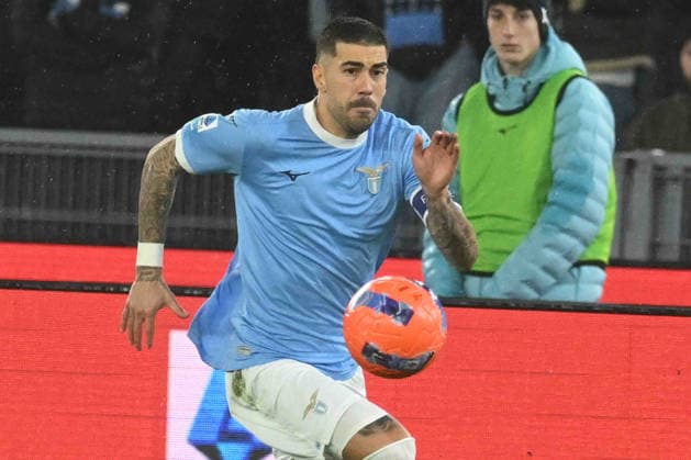 Mattia Zaccagni of SS Lazio during the Serie A Enilive match between SS Lazio vs Como 1907 at Olimpico stadium  Copyright: xAgostinoxGemito IPAxSportx xipa-agency.netx xx IPA_70301751 IPA_Agency_IPA70301751
