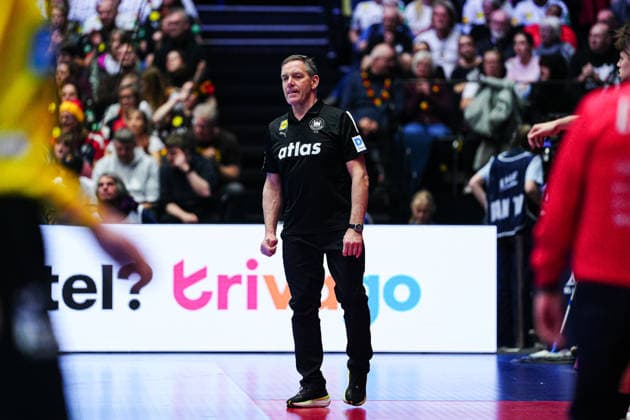 Alfred Gislason (Deutschland, Trainer) DEN, Deutschland vs. Spanien, Handball, EHF Europameisterschaft 2026, Gruppe A, Spieltag 3, 19.01.2026 DEN, Deutschland vs. Spanien, Handball, EHF Europameisterschaft 2026, Gruppe A, Spieltag 3, 19.01.2026 Herning Copyright: xEibner-Pressefoto MarcelxvonxFehrnx EP_MFN