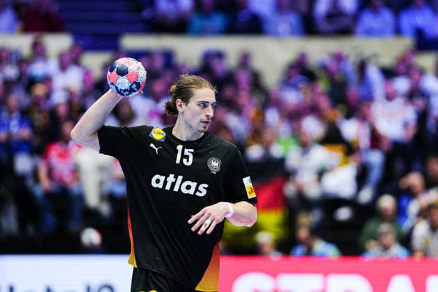 Juri Knorr (Deutschland, 15) DEN, Deutschland vs. Spanien, Handball, EHF Europameisterschaft 2026, Gruppe A, Spieltag 3, 19.01.2026 DEN, Deutschland vs. Spanien, Handball, EHF Europameisterschaft 2026, Gruppe A, Spieltag 3, 19.01.2026 Herning Copyright: xEibner-Pressefoto MarcelxvonxFehrnx EP_MFN