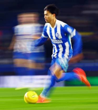 Kaoru Mitoma of Brighton and Hove Albion. Brighton and Hove Albion v AFC Bournemouth, Premier League, Football, American Express Community Stadium, Brighton, UK - 19 Jan 2026Brighton American Express Community Stadi United Kingdom EDITORIAL USE ONLY No use with unauthorised audio, video, data, fixture lists, club league logos or live services. Online in-match use limited to 120 images, no video emulation. No use in betting, games or single club league player publications. Copyright: xJamesxMarsh Shutterstockx 16348254y