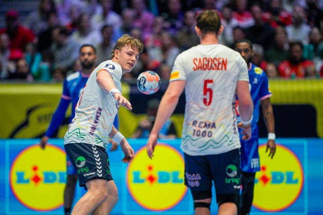 European Handball Championship 2026 France Norway Baerun 20260119 Norway s Sander Sagosen during the European Championship handball match between France and Norway in Unity arena Photo Stian Lysberg Solum NTB Baerun Norway EDITORIAL USE ONLY RESTRICTED USE FOR BETTING COMPANIES  Copyright: xStianxLysbergxSolumx xNTBx