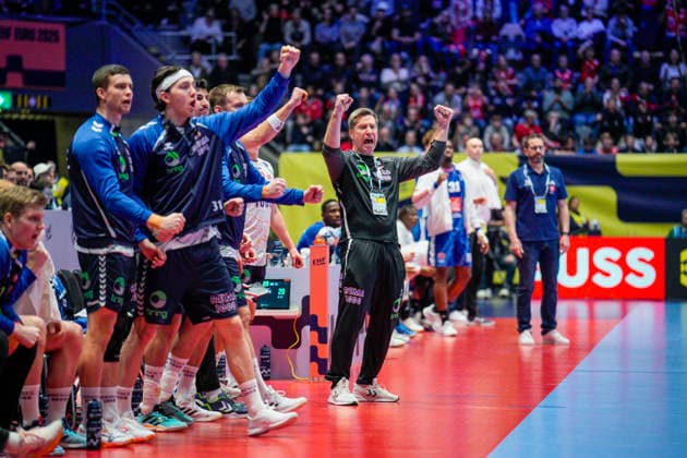 European Handball Championship 2026 France Norway Baerun 20260119 Norway s coach Jonas Wille during the European Championship handball match between France and Norway in Unity arena Photo Stian Lysberg Solum NTB Baerun Norway EDITORIAL USE ONLY RESTRICTED USE FOR BETTING COMPANIES  Copyright: xStianxLysbergxSolumx xNTBx