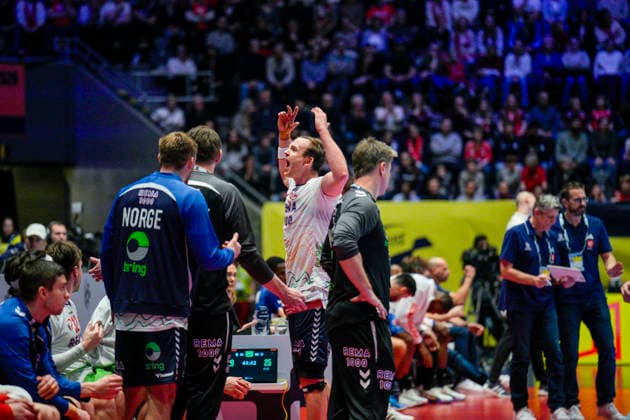 European Handball Championship 2026 France Norway Baerun 20260119 Norway s Sander Sagosen during the European Championship handball match between France and Norway in Unity arena Photo Stian Lysberg Solum NTB Baerun Norway EDITORIAL USE ONLY RESTRICTED USE FOR BETTING COMPANIES  Copyright: xStianxLysbergxSolumx xNTBx