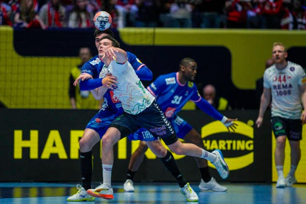 European Handball Championship 2026 France Norway Baerun 20260119 Norway s Patrick Anderson during the European Championship handball match between France and Norway in Unity arena Photo Stian Lysberg Solum NTB Baerum Norway EDITORIAL USE ONLY RESTRICTED USE FOR BETTING COMPANIES  Copyright: xStianxLysbergxSolumx xNTBx