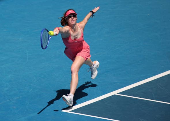 Maya Joint (AUS), Australian Open 2026, Melbourne Park, Melbourne, Victoria, Australia. Copyright: xJuergenxHasenkopfx