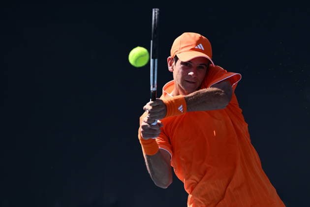 TENNIS AUSTRALIAN OPEN, Rafael Jodar of Spain in action during the Men™s 1st round match against Rei Sakamoto of Japan on day 3 of the 2026 Australian Open tennis tournament at Melbourne Park in Melbourne, Tuesday, January 20, 2026. ( NO ARCHIVING MELBOURNE VICTORIA AUSTRALIA  Copyright: xJOELxCARRETTx 20260120129709633047