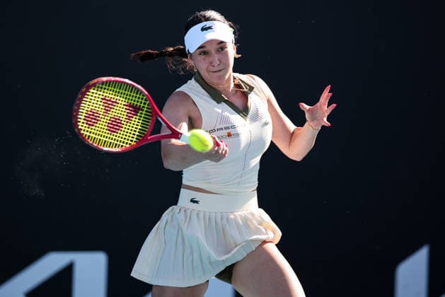 Eva Lys (GER), Australian Open 2026, Melbourne Park, Melbourne, Victoria, Australia. *** Eva Lys GER , Australian Open 2026, Melbourne Park, Melbourne, Victoria, Australia Copyright: xJuergenxHasenkopfx