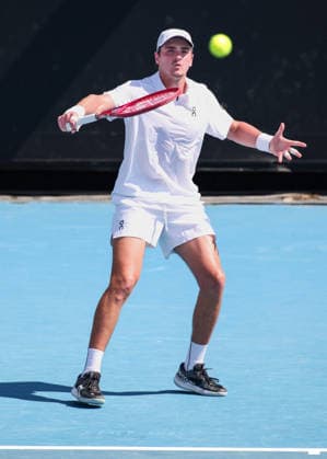 Joao Fonseca (BRA), Australian Open 2026, Melbourne Park, Melbourne, Victoria, Australia. Copyright: xJuergenxHasenkopfx