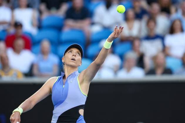 Katie Boulter during her first round match Australian Open tennis tournament, Day Three, Melbourne Park, Australia - 20 Jan 2026Melbourne Melbourne Park Victoria (VIC) Australia  Copyright: xRachelxBach Shutterstockx 16303004ce