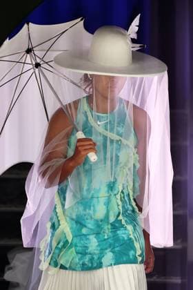 Naomi Osaka walks onto court ahead of her first round match Australian Open tennis tournament, Day Three, Melbourne Park, Australia - 20 Jan 2026Melbourne Melbourne Park Victoria (VIC) Australia  Copyright: xEllaxLing Shutterstockx 16303003ip