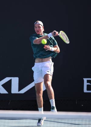 Jan-Lennard Struff (GER), Australian Open 2026, Melbourne Park, Melbourne, Victoria, Australia. Copyright: xJuergenxHasenkopfx