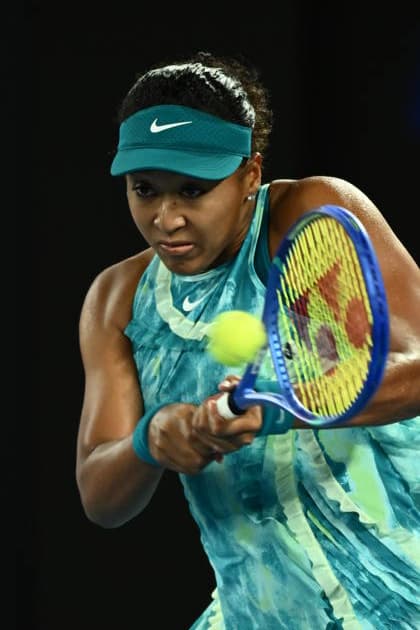 TENNIS AUSTRALIAN OPEN, Naomi Osaka of Japan in action during the Women™s 1st round match against Antonia Ruzic of Croatia on day 3 of the 2026 Australian Open tennis tournament at Melbourne Park in Melbourne, Tuesday, January 20, 2026. ( NO ARCHIVING MELBOURNE VICTORIA AUSTRALIA  Copyright: xJOELxCARRETTx 20260120139361486690
