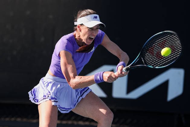Sorana Cirstea (ROU), Australian Open 2026, Melbourne Park, Melbourne, Victoria, Australia. Copyright: xJuergenxHasenkopfx