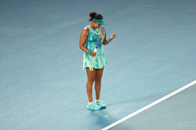 Naomi Osaka wins her first round match Australian Open tennis tournament, Day Three, Melbourne Park, Australia - 20 Jan 2026Melbourne Melbourne Park Victoria (VIC) Australia  Copyright: xRachelxBach Shutterstockx 16303004if