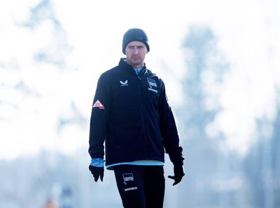 Fussball, Herren, Saison 2025 26, 2. Bundesliga, Hertha BSC, Training, Paul Seguin (Hertha BSC), 20.01. 2026,