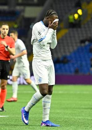 Kairat Almaty v Club Brugge - UEFA Champions League ASTANA, KAZACHSTAN - JANUARY 20 : Diakhon Mamadou forward of Club Brugge during the UEFA Champions League 2025 26 League Phase MD7 match between Kairat Almaty and Club Brugge on January 20, 2026 in Astana, Kazachstan, 20 01 2026 Astana Kazachstan  Copyright: xJanxDexMeuleneirx