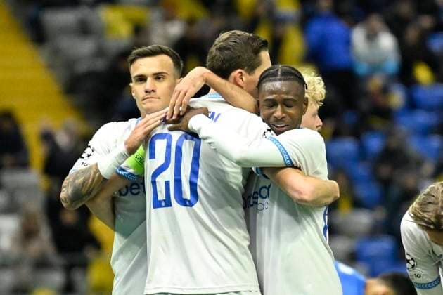 Kairat Almaty v Club Brugge - UEFA Champions League ASTANA, KAZACHSTAN - JANUARY 20 : Vanaken Hans midfielder of Club Brugge celebrates scoring the second goal during the UEFA Champions League 2025 26 League Phase MD7 match between Kairat Almaty and Club Brugge on January 20, 2026 in Astana, Kazachstan, 20 01 2026 Astana Kazachstan  Copyright: xJanxDexMeuleneirx